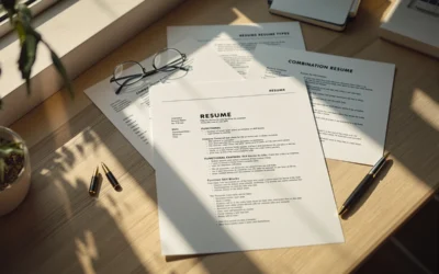 Choose the best resume types to accelerate your career