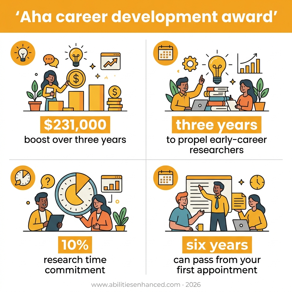 Infographic — aha career development award