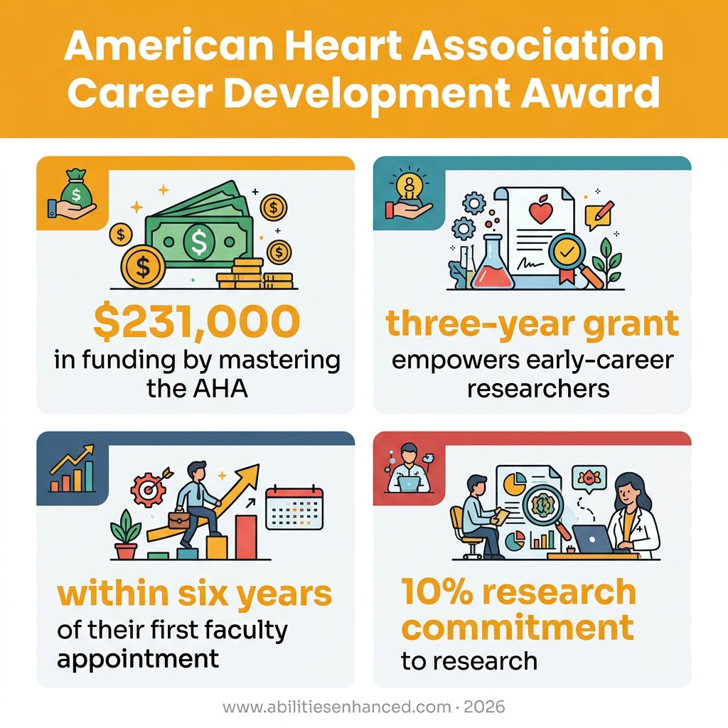 Infographic — american heart association career development award