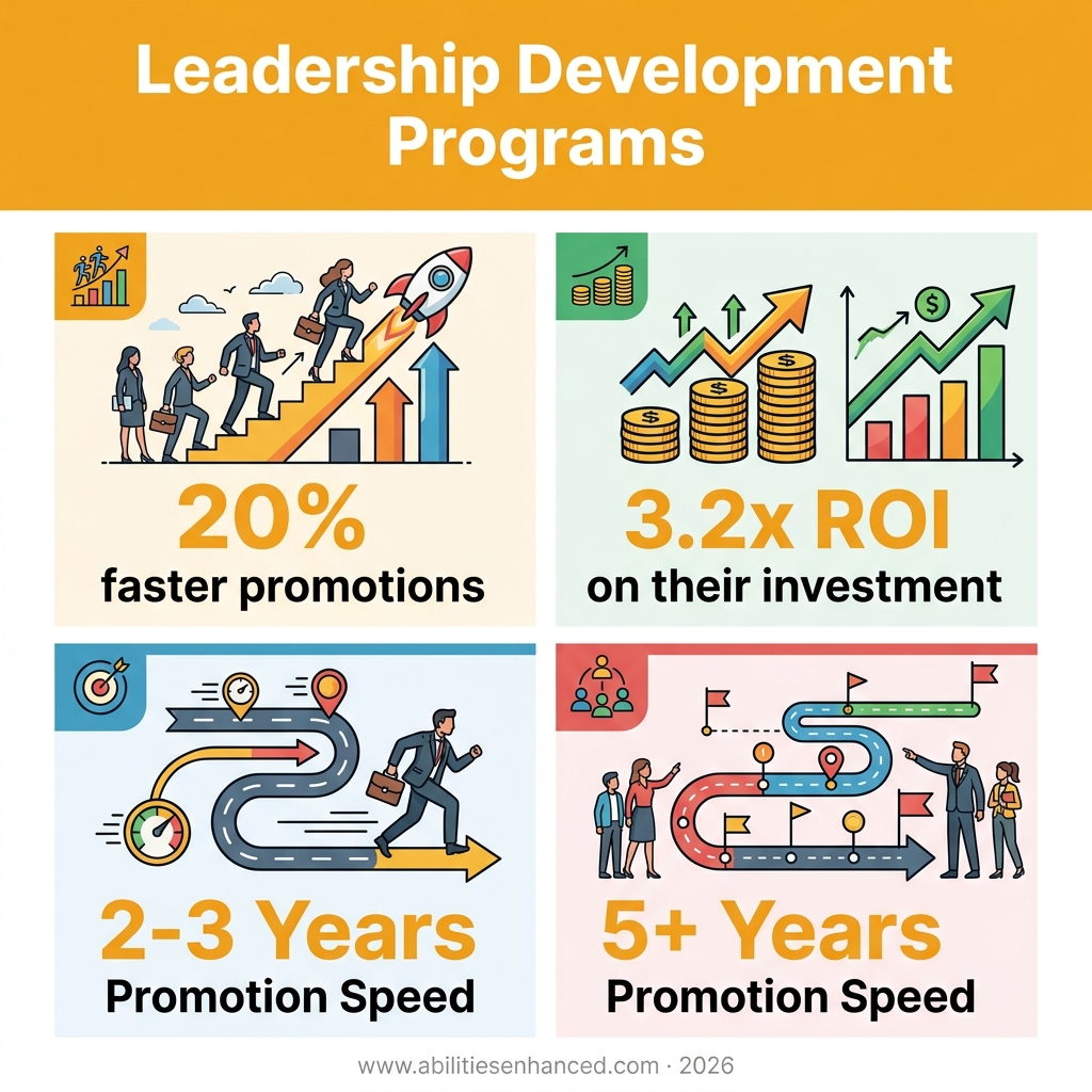 Infographic — leadership development programs